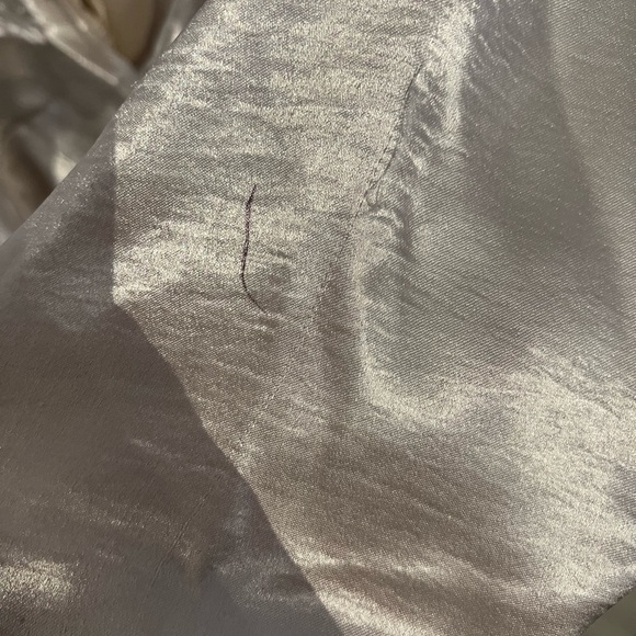 Anthropologie Maeve Metallic Tie Waist Dress Small NWT - Picture 14 of 16